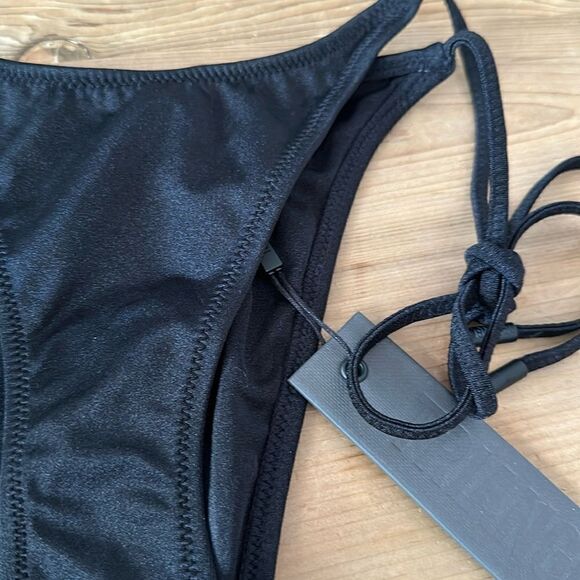 TRIANGL VINCA BOTTOM ONLY EBONY BLACK NEW WITH TAG - Picture 3 of 4